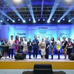 Artis Ibu Kota Ini Meriahkan Hiburan Oleh CV. Sumber Jadi Main Dealer Yamaha Bangka, Monica : Ada 100 UMKM Yang Ikut