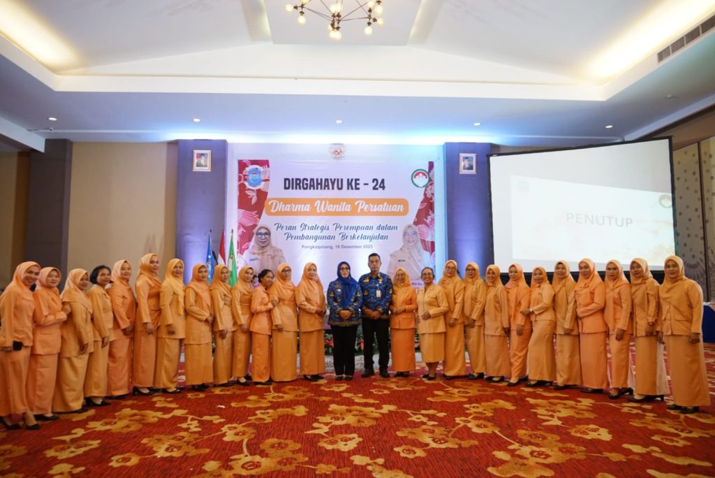 HUT ke-24 DWP Kota Pangkalpinang, Lusje Ajak Anggota Tingatkan ...