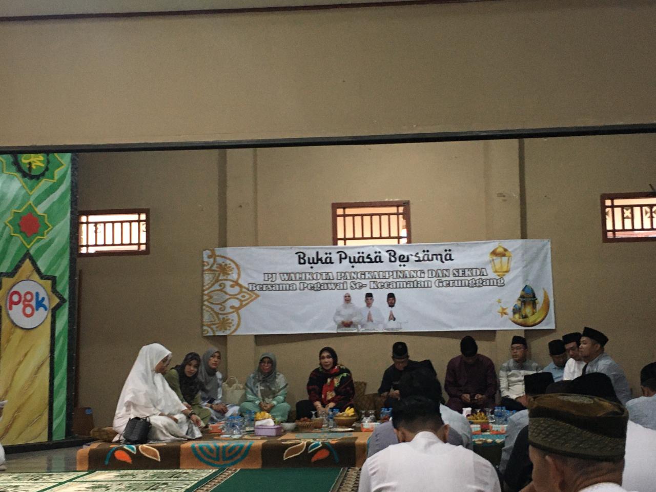 Pererat Silaturahmi, Pemerintah Kecamatan Gerunggang Gelar Buka Puasa Bersama Pj Walkot Pangkalpinang