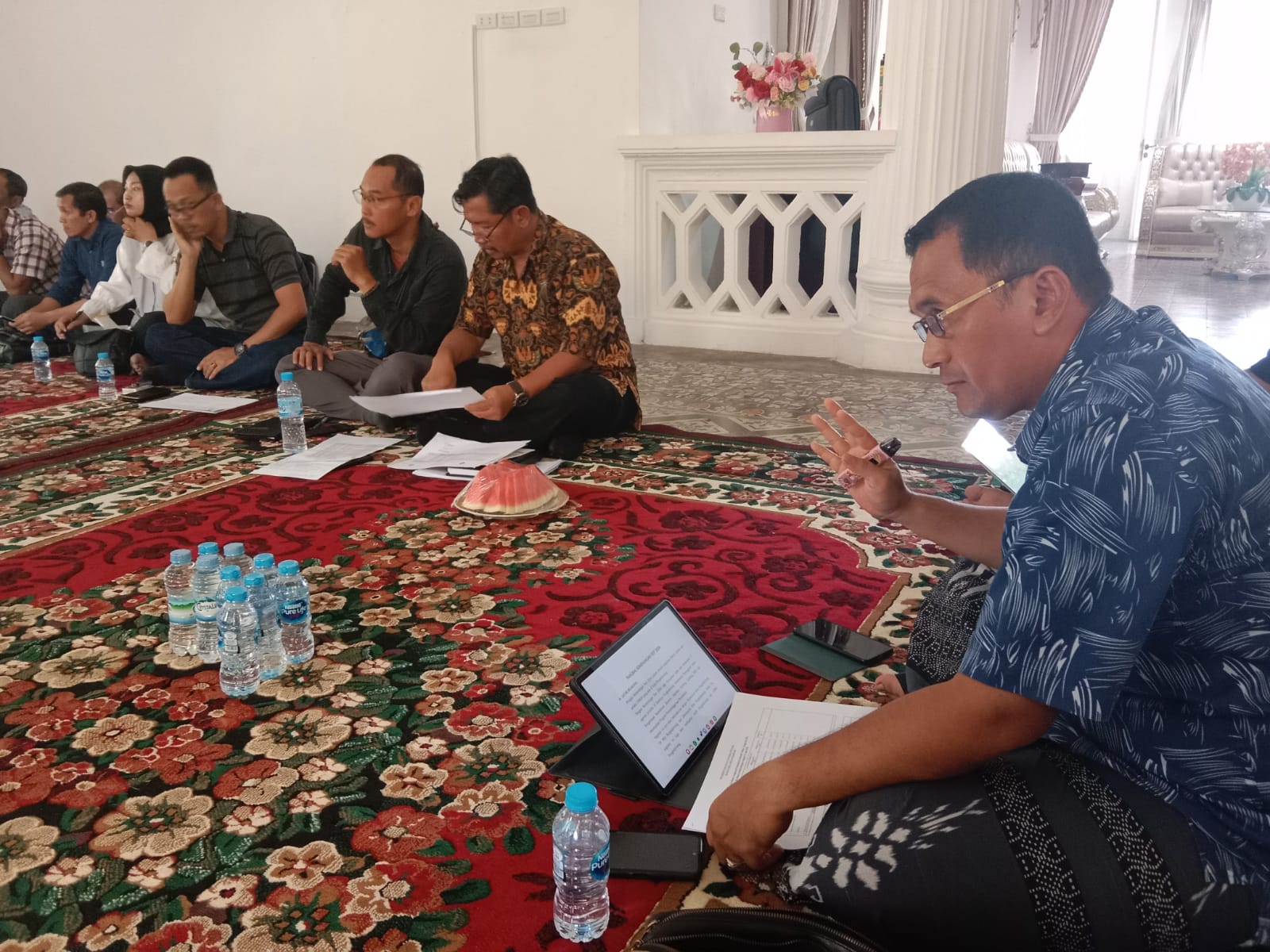 Implementasikan Gerakan Bangkit Pendapatan Asli Daerah, Pj Wako Pangkalpinang Budi Utama Undang Sejumlah OPD Ke Rumah Dinas