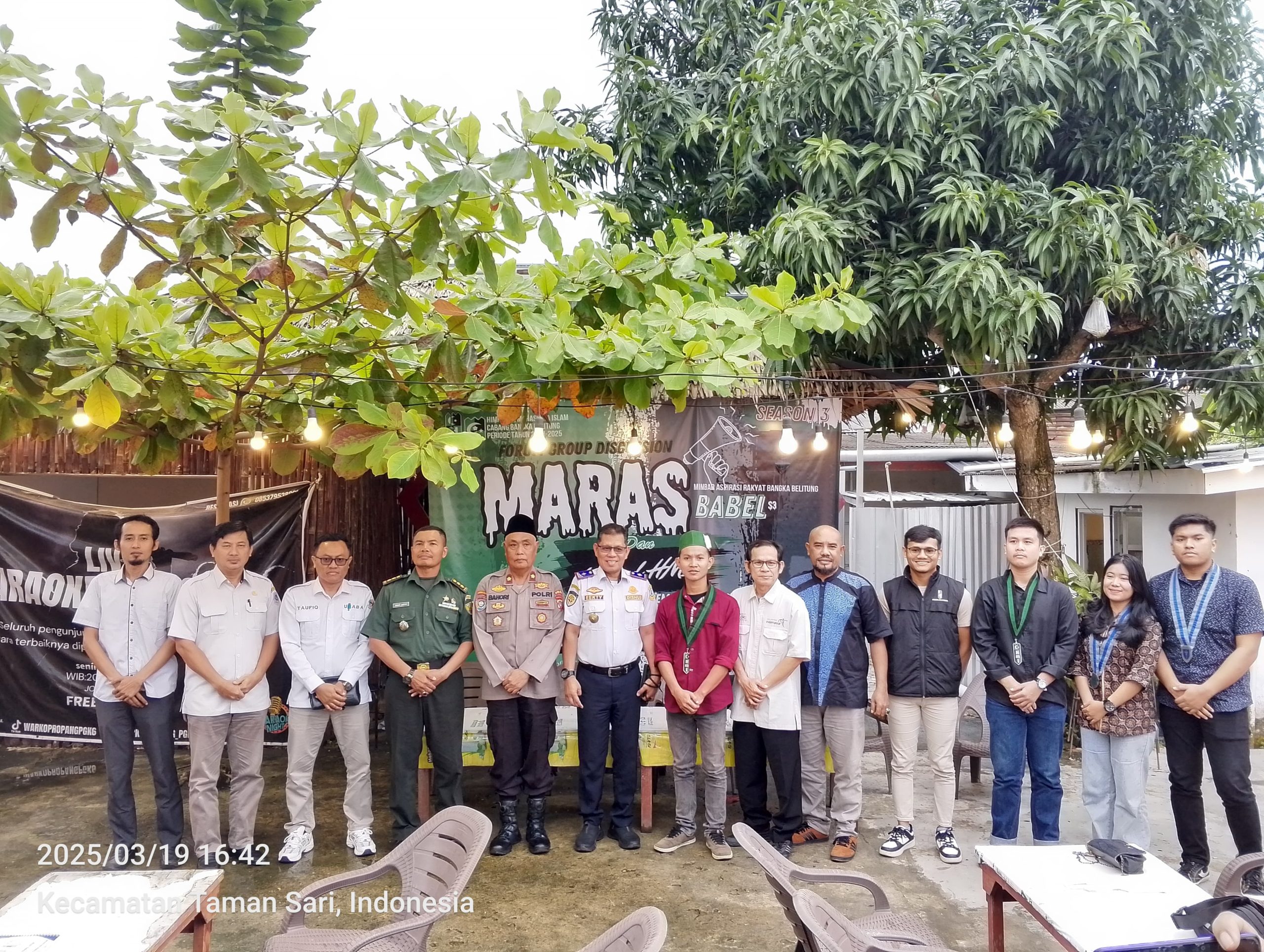FGD Maras Babel Season 3, Asisten I Setda Pangkalpinang Apresiasi Peran HMI