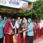 Ketua TP PKK Pangkalpinang Dorong Pola Konsumsi B2SA Sejak Dini Melalui Program Goes to School