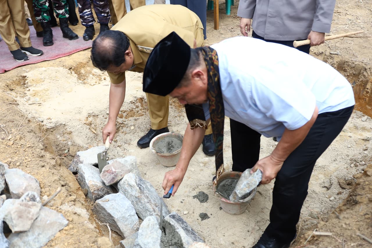 SMA Negeri 5 Mulai Dibangun, Akses Pendidikan Warga Gerunggang Lebih Dekat