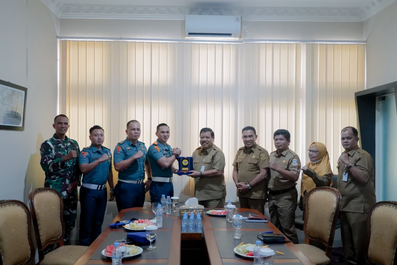 Pemkot Pangkalpinang-Denpom AL Perkuat Sinergi Pengamanan
