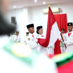 Kukuhkan Paskibraka 2026 Pangkalpinang, Wali Kota: Mereka Penerus Kepemimpinan Negara