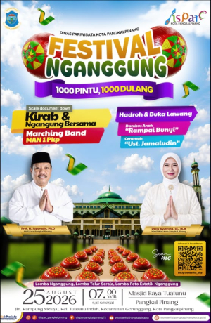 FESTIVAL NGANGGUNG KOTA PANGKALPINANG 2026  “1000 Pintu, 1000 Dulang”
