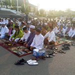 Wali Kota Pangkalpinang Bersama Warga Panjatkan Doa Lewat Salat Istisqa