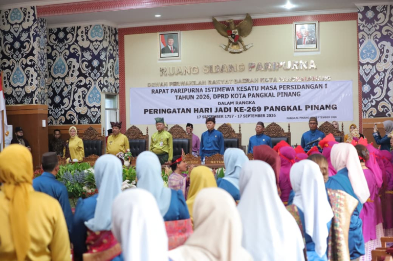 Pangkal Pinang Kedepankan Pembangunan Berkesinambungan untuk Kesejahteraan Masyarakat