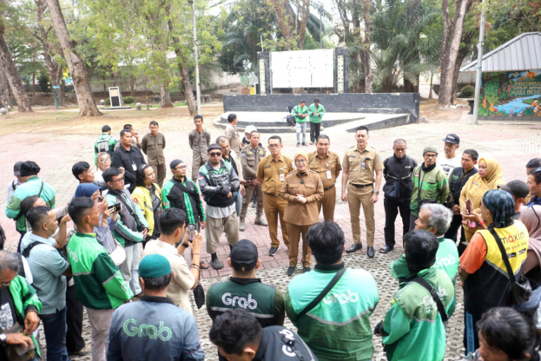 Komunitas Ojol Pangkal Pinang Jalani Screening HIV