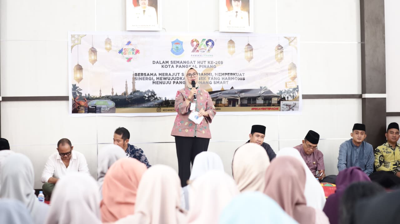 Wawako Maknai Kebersamaan Nganggung di Gabek Sebagai Momentum Evaluasi Kinerja