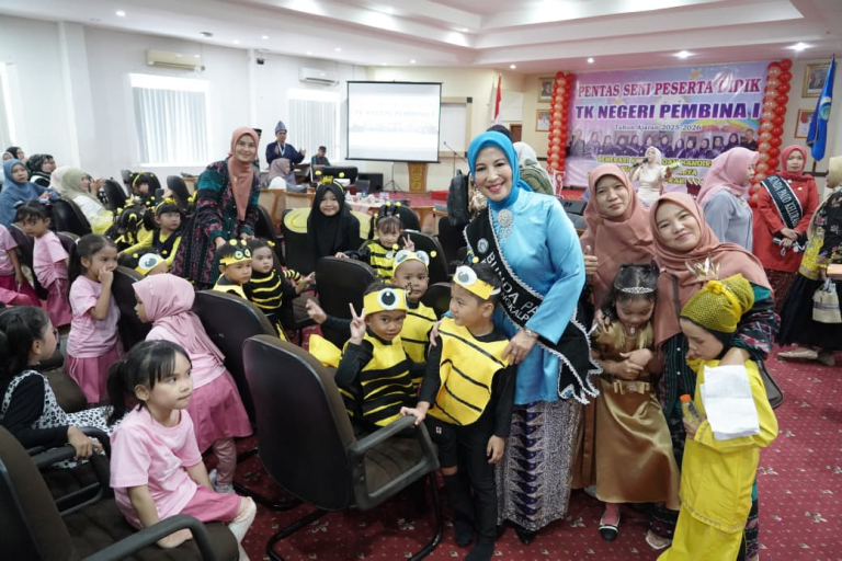 Bunda PAUD Pangkalpinang Sebut Pentas Seni Jadi Ajang Tumbuhkan Kreativitas dan Keberanian Anak